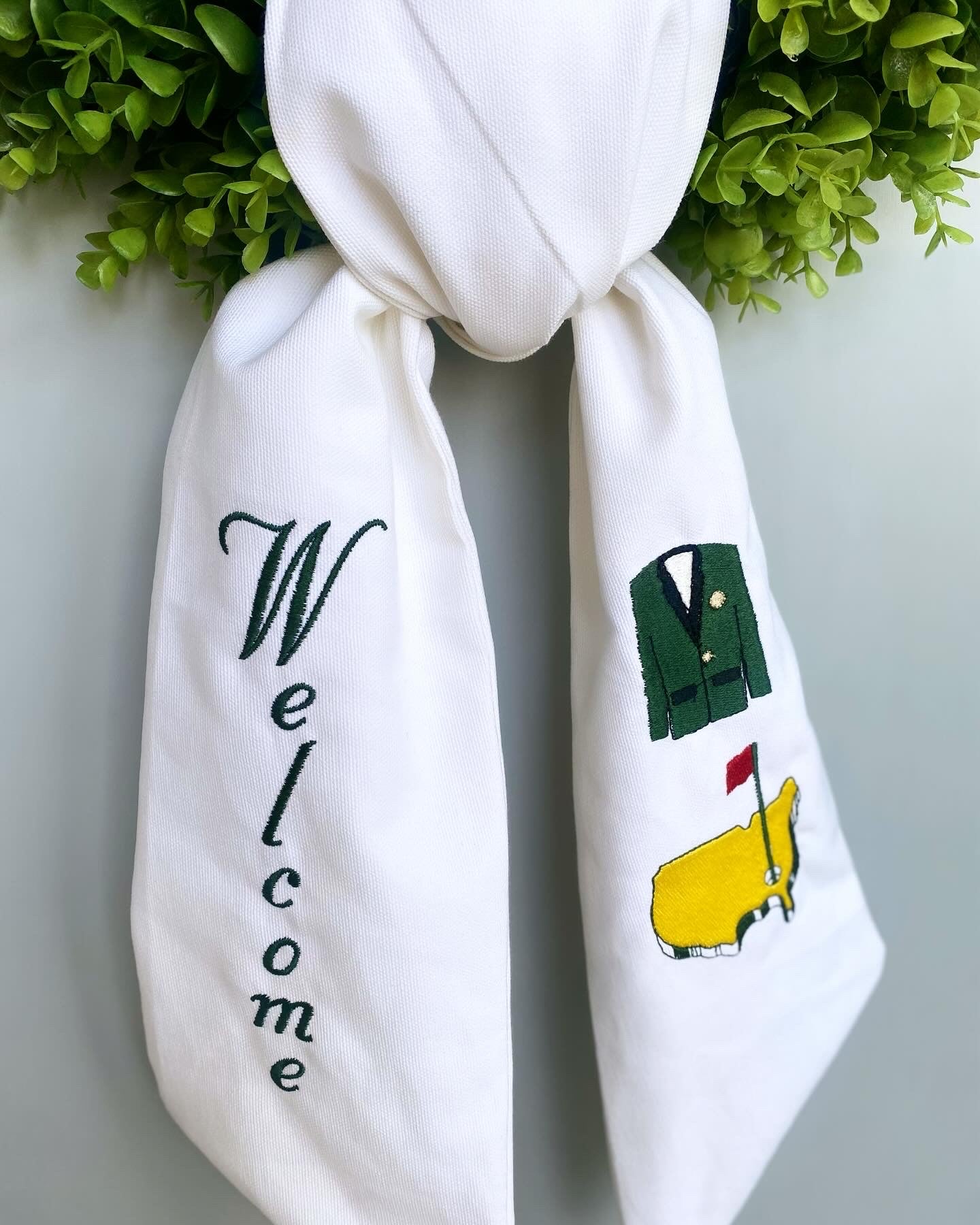 Masters Welcome Sash