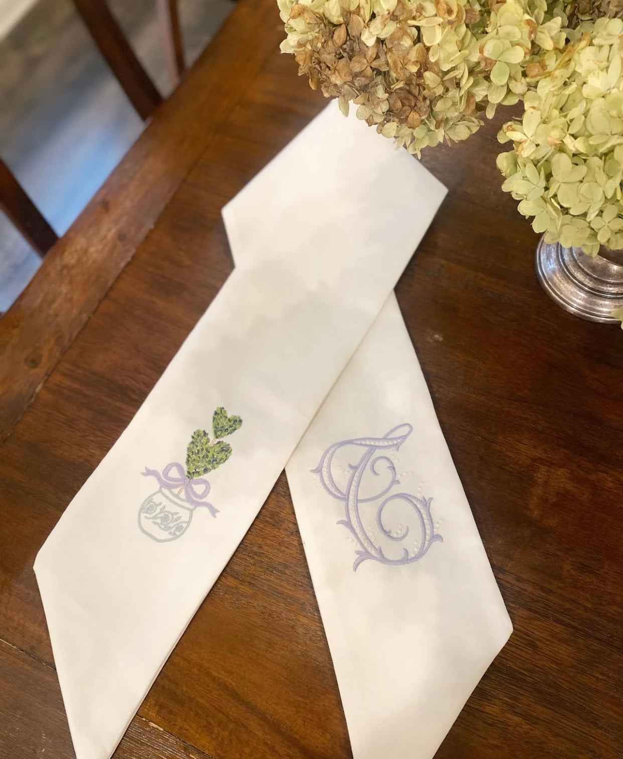 Valentine's Day Wreath Sash