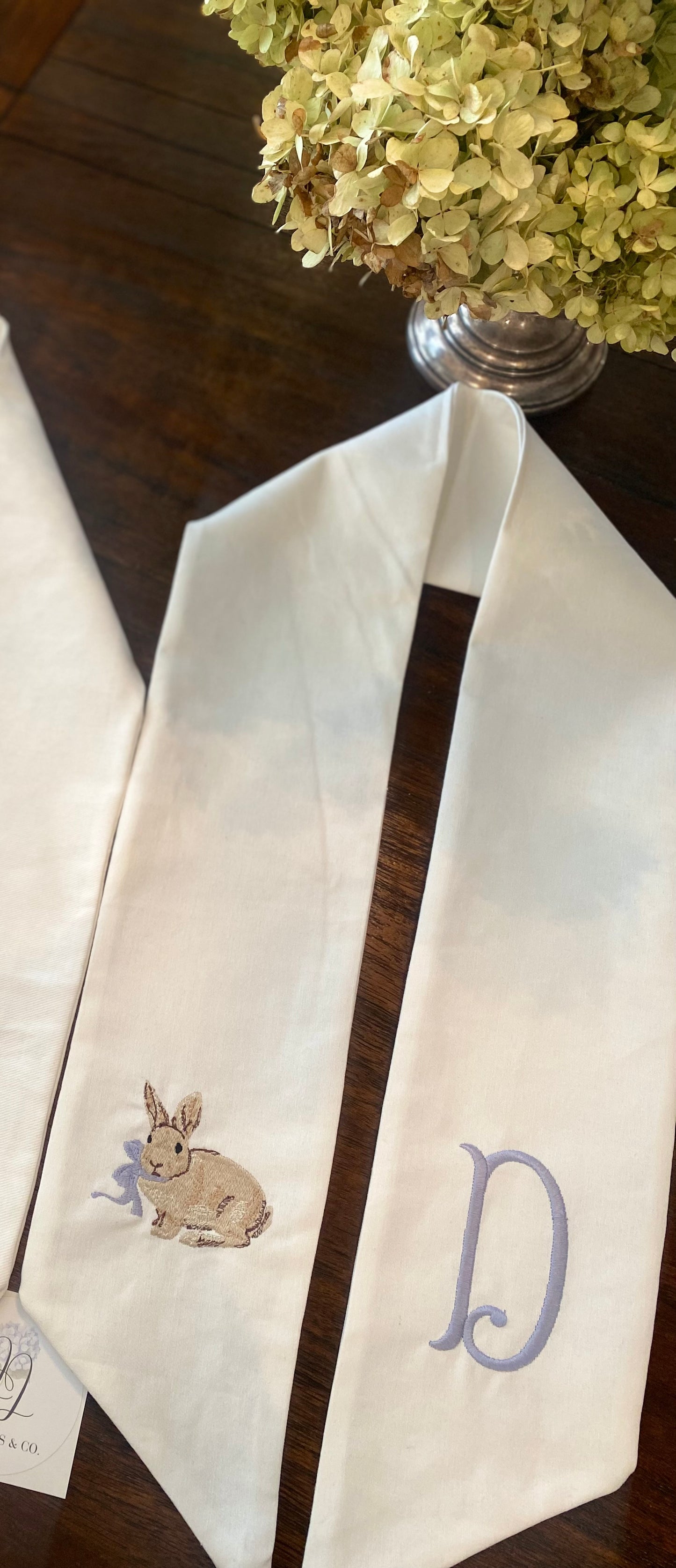Bunny Wreath Sash
